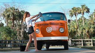 The Orange Crate- My Type 2 VW Kombi Van | I Washed my 1973 VOLKSWAGEN Bus Florida Style (ep.1)