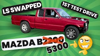 Unveiling the Beast: LS Swapped Mazda B2200 Pickup | First Test Drive Revealed by U-Wrench TV 2,627 views 5 months ago 10 minutes, 50 seconds