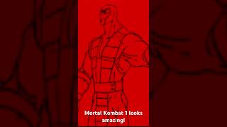 Mortal Kombat 1 looks amazing and funky AF! #mortalkombat #shorts #retrogaming #midway