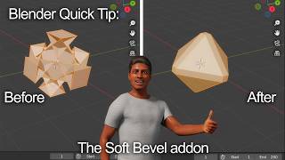 Blender Quick Tip: Easily Bevel Models Properly With This Free Addon screenshot 4