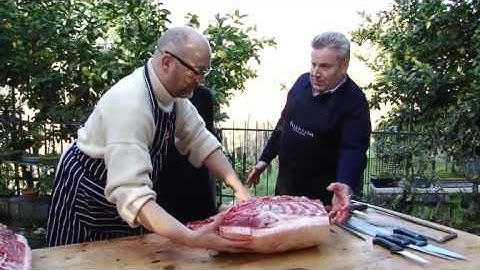 Four Men and A Pig: A Lesson in Italian Butchery