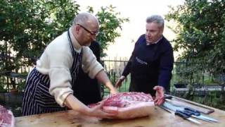 Four Men and A Pig: A Lesson in Italian Butchery