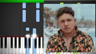 Video thumbnail of "Beéle & Ovy On The Drums  Inolvidable Piano Cover Midi tutorial Sheet app  Karaoke"