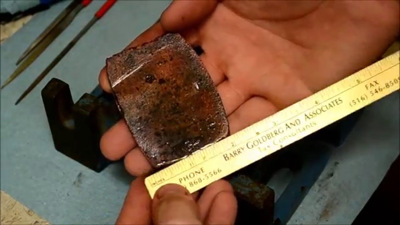 Mokume gane Tsuba (Ep 24)