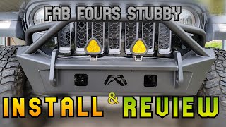 Fab Fours Stubby Bumper Install on a Jeep Mojave Gladiator Does it fit? Worth it?