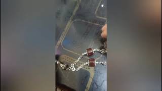 Eski Osmanlı Sıkma Kehribar Tesbih