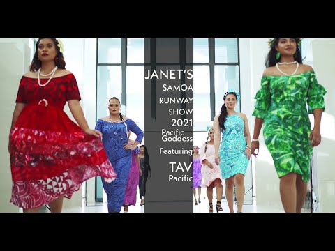 Janet's Samoa Fashion Runway Show 2021 - Pacific Goddess, Featuring TAV Pacific