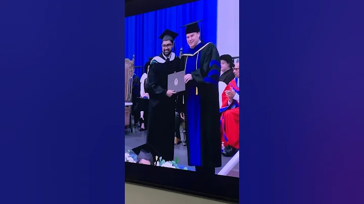 My husband's Convocation Ceremony. He graduated from University of Manitoba,Canada.