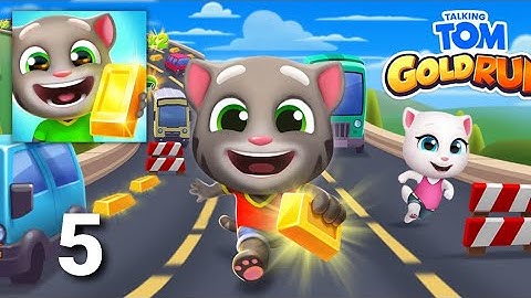 Talking Tom Gold Run - Gameplay Walkthrough Part 5 (ios Android)