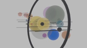 Circles in a Circle - Kandinsky - 3D Animation - by Benedikt Arnold