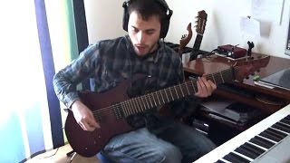 Video thumbnail of "Zomboy - Nuclear (Guitar Cover)"