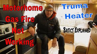 Motorhome Truma Heating   Truma Gas Heater not Ingniting