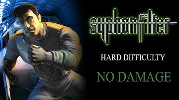 [Syphon Filter] Full Game - All Missions, Hard difficulty, No Damage