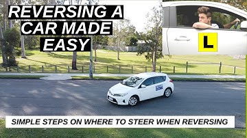 Where Should You Turn The Steering Wheel When Reversing | Driving Lessons Tutorial