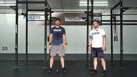 CrossFit 926. Movement Library - Dumbbell Clean and Jerk.