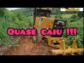 A RETROESCAVADEIRA foi resgatar a Motoniveladora Caterpillar 120K grader niveleuse motoconformadora