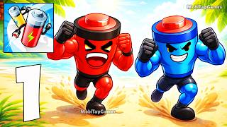 Battery Run – Epic Battery Collecting Runner Gameplay Walkthrough (iOS, Android)