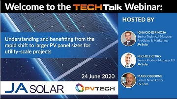 Understanding & benefiting from the rapid shift to larger PV panel sizes for utility-scale projects