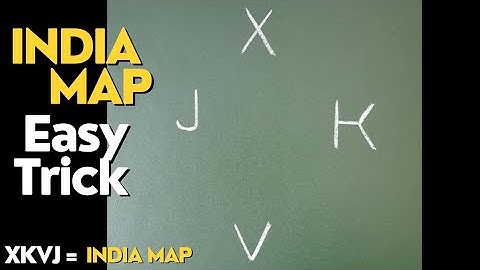 india map | india map drawing | india map drawing easy | how to draw india map easily | bharat map