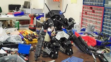 Giger v4 Physical Build Complete, Firing Test