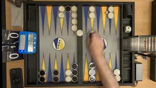 İbrahim Karaca (Black) - Volker Sonnabend (White) @ Swedish Open Backgammon 44th - Main - Round 1