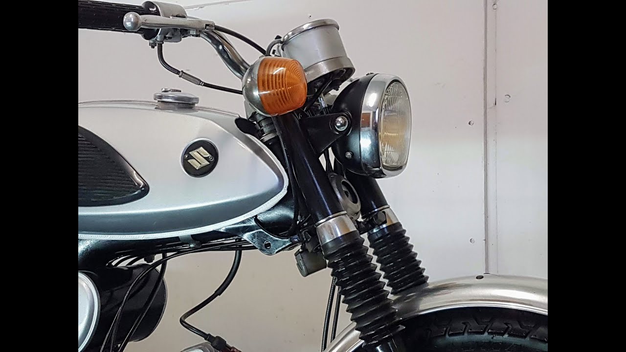 Suzuki AS50 for sale at oldbikerworld. - YouTube