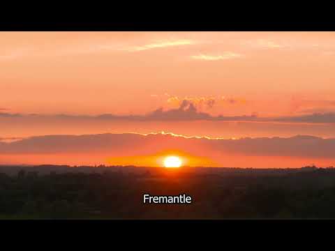 HD Stock Footage | Beautiful Sunset | Warwickshire | Sunset | Golden Hour | E18R47 001