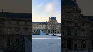 This is what Louvre Museum 🎨 looks like when there is on one around  #louvre #louvremuseum