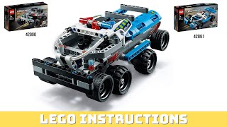 Lego Instructions Technic 42090 42091 Ultimate 4X4