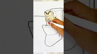 Skibidi toilet Colouring pages Skibidi#drawing #skibiditoilet #skibidi #colormixing