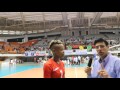 Jane Wacu, the Kenyan stter speaking after they won the bronze medal at Women's African Olympic Qual