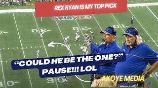 Rex Ryan: Is My Top Pick!! Here's Why!!!