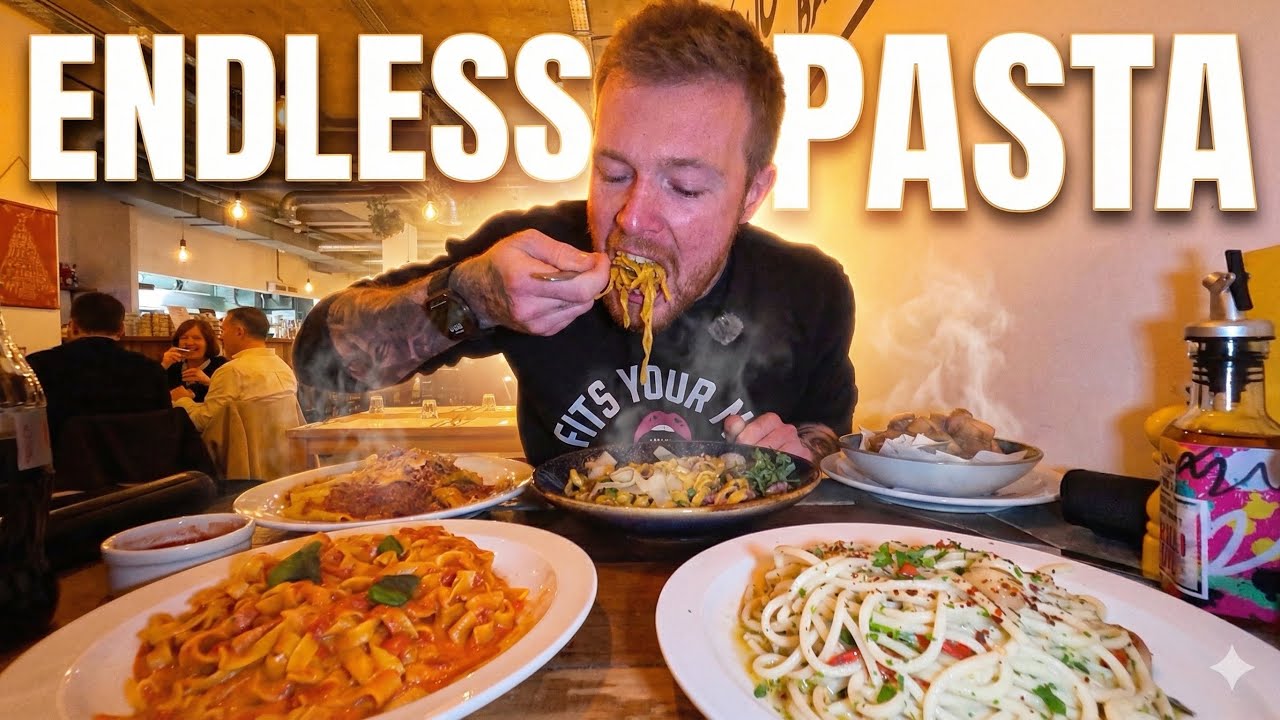 В Ньюкасле бесконечное количество пасты!