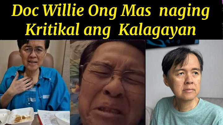 Doc Willie Ong May Bagong Pagsubok Naging Kritikal ang kanyang Kalagayan😭