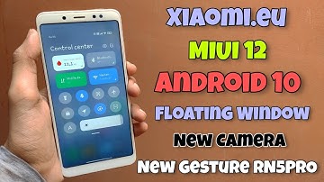 Xiaomi.Eu MIUI 12 With Android 10 | 10 New Features & Animation | Redmi Note 5 Pro 🤩🤩
