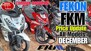 2023 December Price Update All Models - FEKON FKM Motorcycle available Gusto mo Bumili arat na