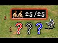 Lowest Population AoE2 Win You'll See!