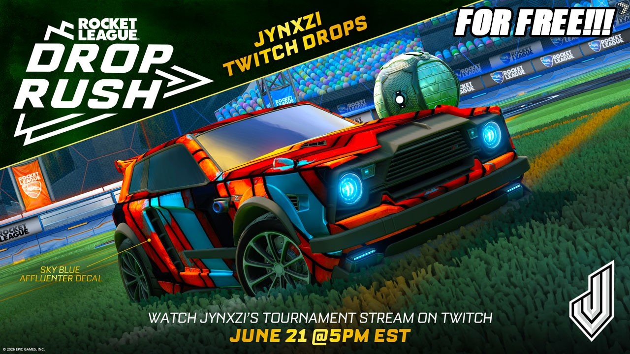 NEW* SKY BLUE AFFLUENTER DECAL FOR FREE Through Twitch Drops