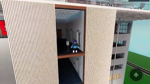 Otis Compass gen2 elevators at Sweaty Corps HQ in Roblox