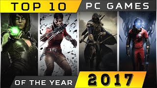 Top 10 Games of the year 2017 for pc || best pc games || best pc games 2022 || Mid spec pc games
