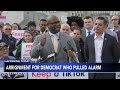 Rep. Jamaal Bowman charged with one count of falsely pulling fire alarm