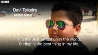Rio beach sports for all regardless of disability BBC News
SUBCRIBE us for MORE : ►►► https://www.youtube.com/channel/UCYrJbk5QjZ4UPktFdAw8d6g?sub_confirmation=1 ◄◄◄
As thousands of Paralympians compete in Rio, one group is working to make the citys beaches accessible to local people with disabilities. Rio beach sports for all regardless of disability BBC News