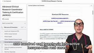 CCRPS Clinical Research Coordinator Certification