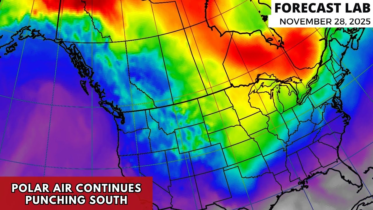 Пт 28.11.25 - Погода в США | Что означает для нас усиление тихоокеанского шторма?