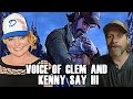 CLEMENTINE AND KENNY VOICE ACTORS SHOUT ME OUT (The Walking Dead) #shorts
