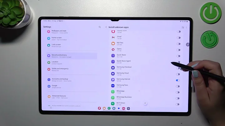 How to Allow Unknown Sources in SAMSUNG Galaxy Tab S9 Ultra – Allow Installation