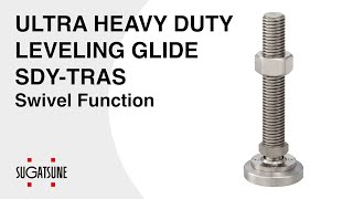 [QUICK DEMO] ULTRA HEAVY DUTY LEVELLING GLIDE SDY-TRAS Swivel Function - Sugatsune Global by Sugatsune Global 66 views 5 months ago 23 seconds