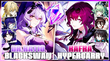 Black Swan X Dr.Ratio & Kafka Hypercarry | Memory of Chaos 11 (Honkai Star Rail 1.6)