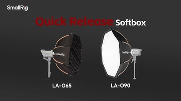Fast Setup Tutorial | SmallRig LA-O90 Octagonal Softbox 4633
