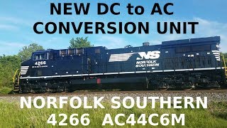 Chasing a New Norfolk Southern DC to AC Engine